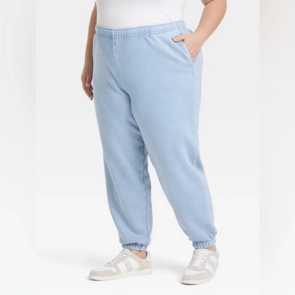 Universal Thread Women's Leisure Studio Mid-Rise Fleece Essential Joggers XL